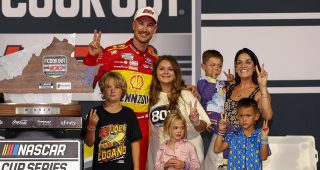Photos: Joey Logano celebrates Richmond Raceway win