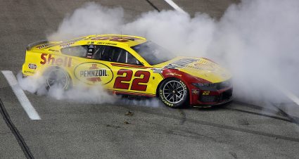 Joey Logano wins Cup Series race at Richmond Raceway