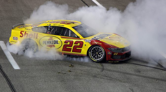 Featured Image for Joey Logano wins Cup Series race at Richmond Raceway