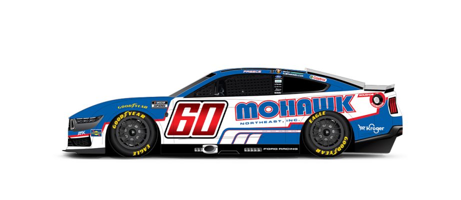 A graphic depicting the No. 60 Ford.