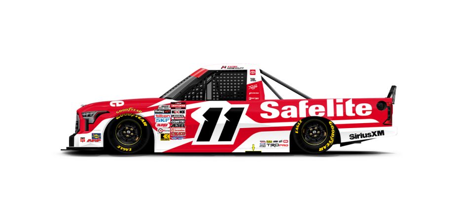 A graphic depicting the No. 11 Toyota.