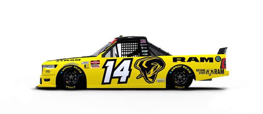 A graphic depicting the No. 14 Ram.