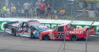 Promo Image for New Hampshire Truck race chaos sets up double overtime