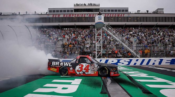 Featured Image for Layne Riggs survives in double OT at New Hampshire; Ankrum seals final spot in Truck Series’ Chase