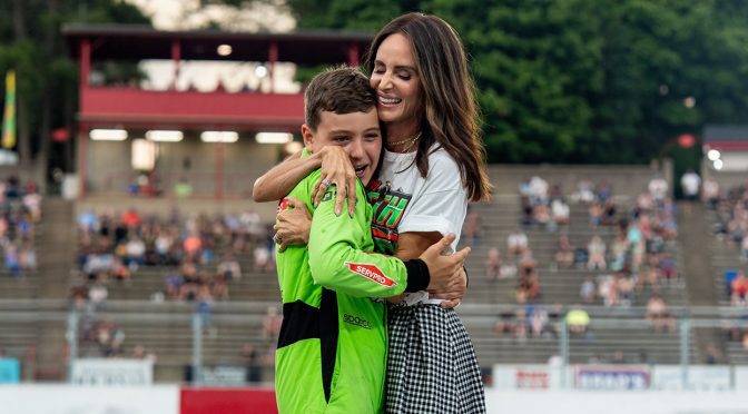 Featured Image for ‘We race on’: Brexton and Samantha help deliver the perfect tribute in the Kyle Busch Invitational at Bowman Gray Stadium
