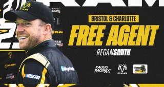 Promo Image for Kaulig lands Regan Smith for No. 25 Ram at Bristol, Charlotte
