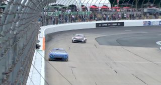 Promo Image for Loudon launch: Larson takes Stage 1 honors
