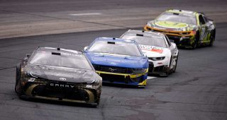 Bubba Wallace bolsters Chase bid, claims second at New Hampshire