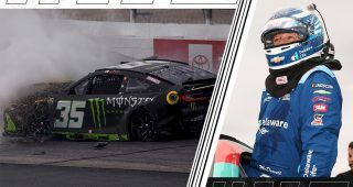 Promo Image for In-car camera: What led to Herbst's late wreck at Loudon