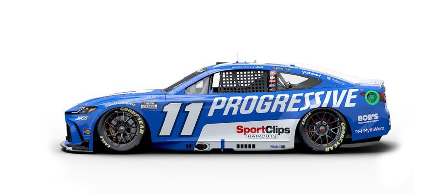 A graphic depicting the No. 11 Toyota.