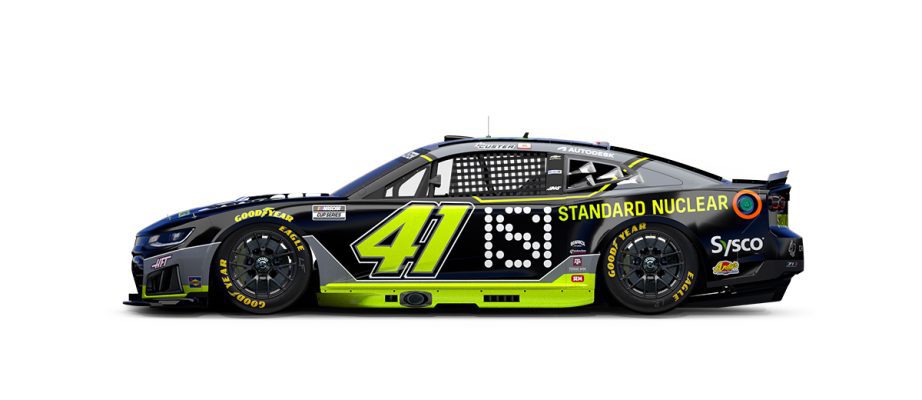 A graphic depicting the No. 41 Chevrolet.