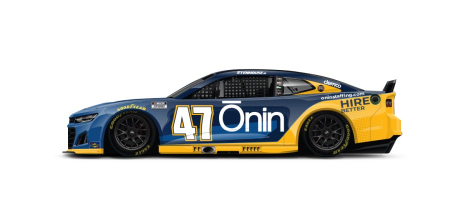 A graphic depicting the No. 47 Chevrolet.