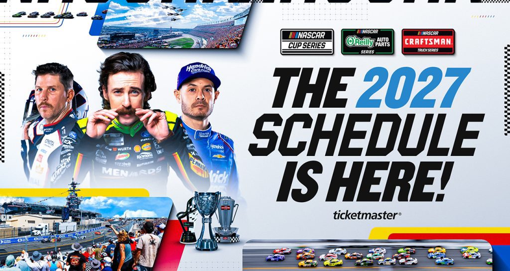 2027 schedule release graphic