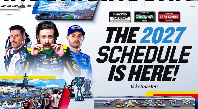 Featured Image for 2027 NASCAR national series schedule features new-look Chase, San Diego return