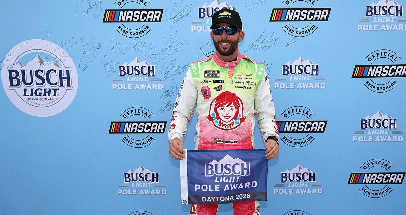 chastain pole daytona