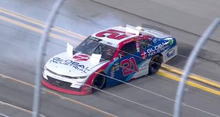 Promo Image for Hill saves wild Stage 2-ending spin at Daytona