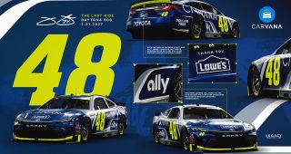 Promo Image for Legacy: Johnson unveils paint scheme for final Cup ride