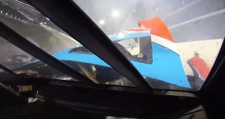 Promo Image for In-car cameras: Multiple views of Hocevar's late wreck