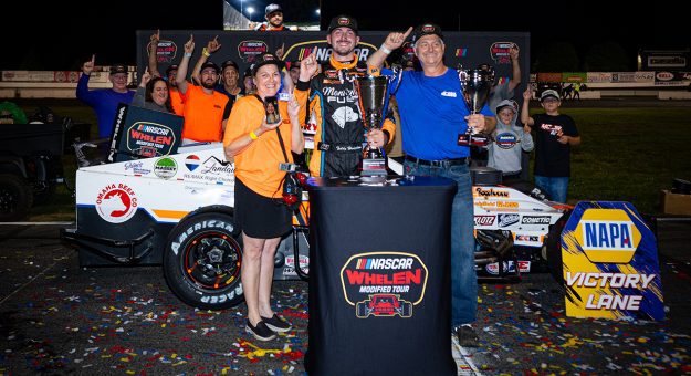 Teddy Hodgdon is still soaking in his 'career-defining moment' in the Modified Tour's return to Stafford Speedway