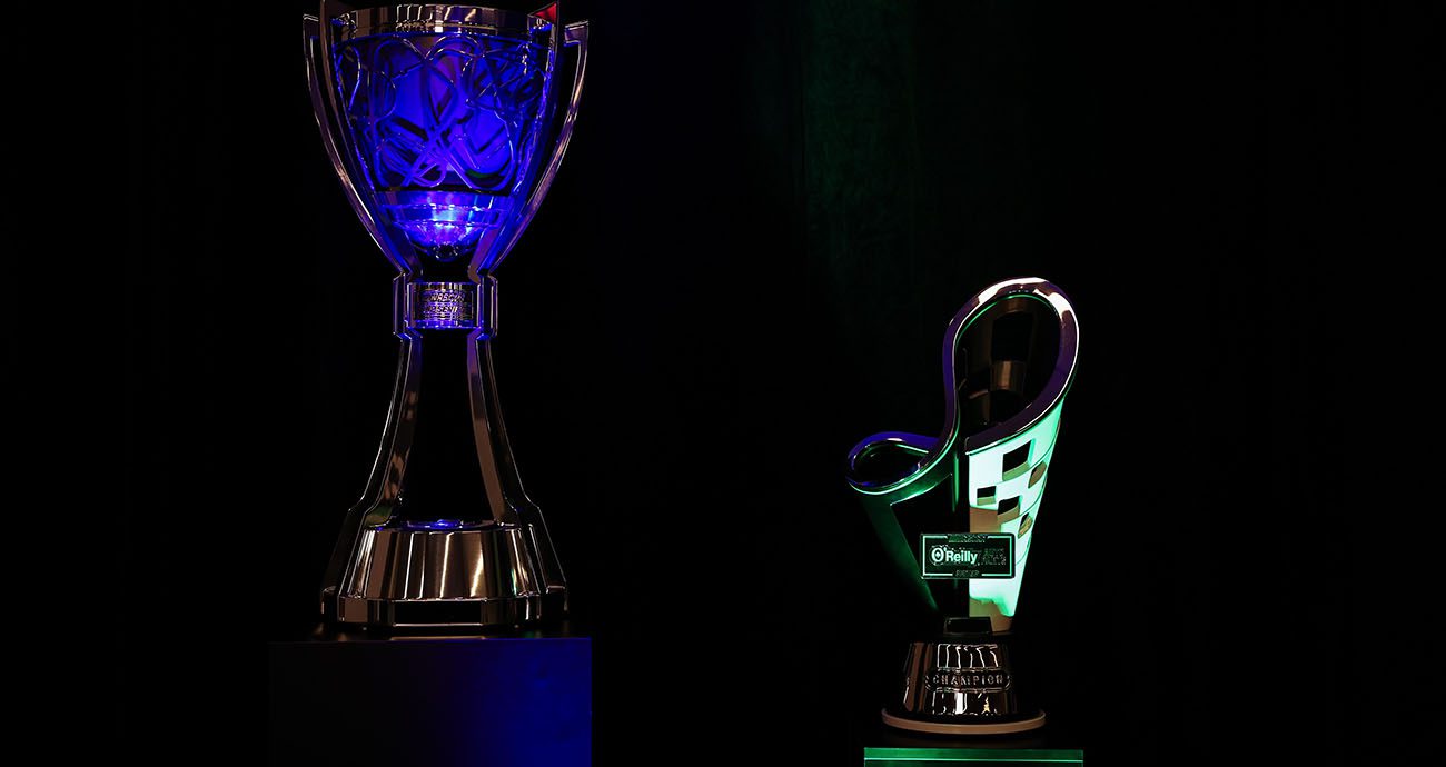 cup and oreilly trophies