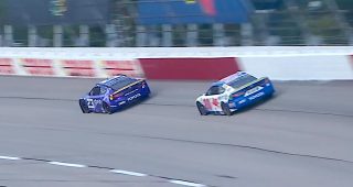 Promo Image for Wallace drives to front before Stage 1 ends under yellow