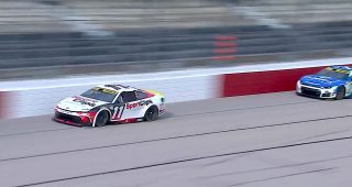 Promo Image for Hamlin charges to early Southern 500 lead