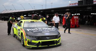 Promo Image for No. 12 Team Penske Ford fails pre-race inspection twice