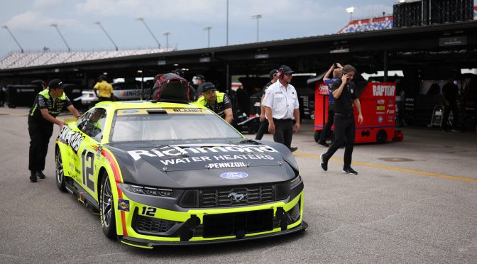 No. 12 Team Penske Ford fails Darlington pre-race inspection twice