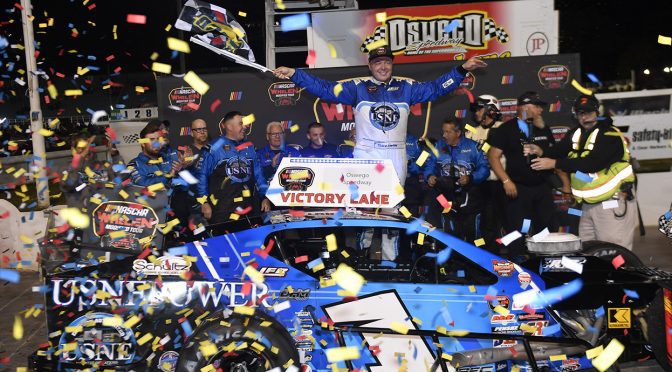 Featured Image for Patrick Emerling pads championship lead with pivotal victory at Oswego Speedway