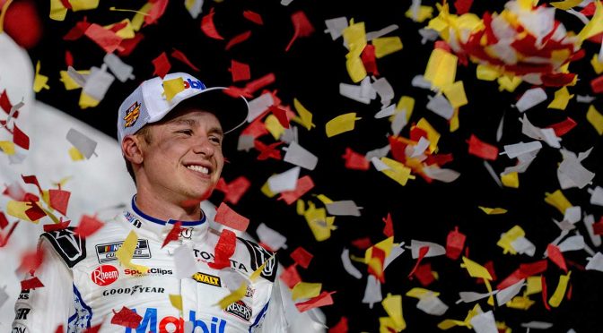 Champagne celebration: Chase battle tightens as Bell pops the top at Darlington