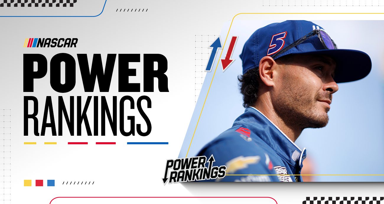 kyle larson power rankings graphic
