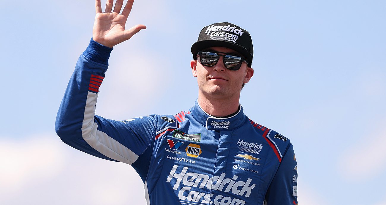 Corey Day of Hendrick Motorsports in the O'Reilly Auto Parts Series