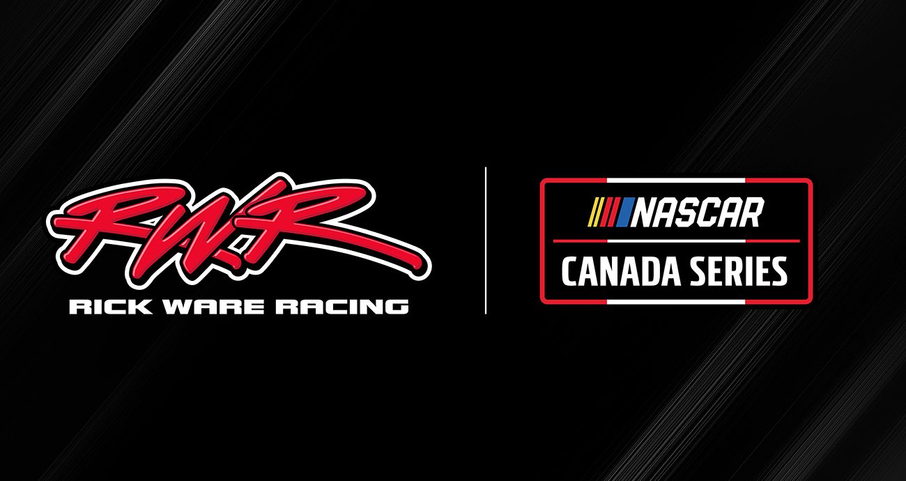 A graphic for Rick Ware Racing in the NASCAR Canada Series.
