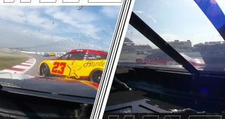 Promo Image for In-car views show chaos in Briscoe-Wallace restart wreck