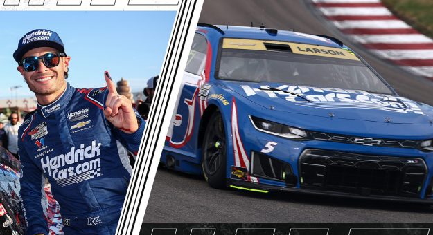 Race Rewind: Larson outlasts chaos for breakthrough win