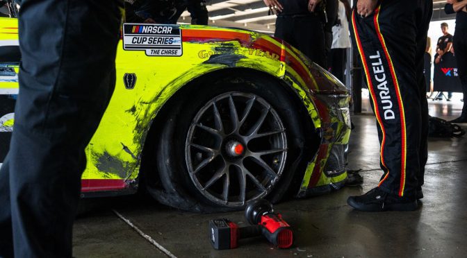 Featured Image for Exploding brake rotor deals blow to Ryan Blaney’s Gateway run 