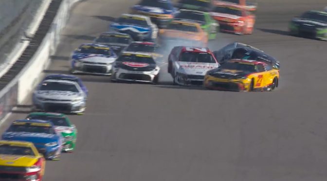 Featured image for Multiple Chase drivers find trouble late at Gateway