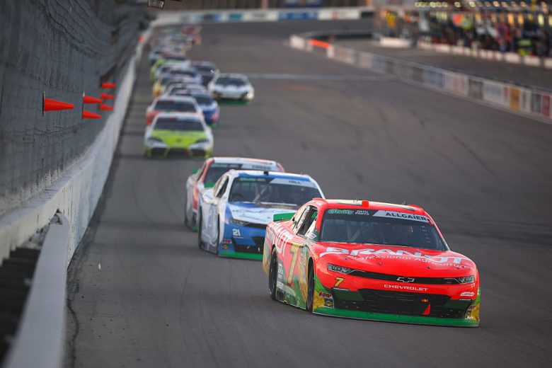 A general view of racing at Gateway.
