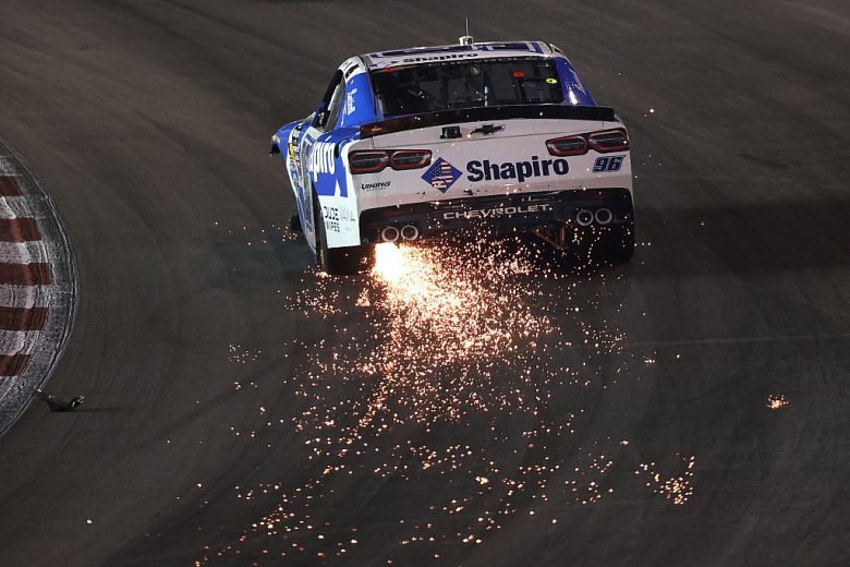 Anthony Alfredo drives at Gateway.