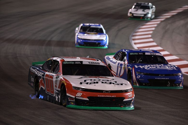 A general view of racing at Gateway.