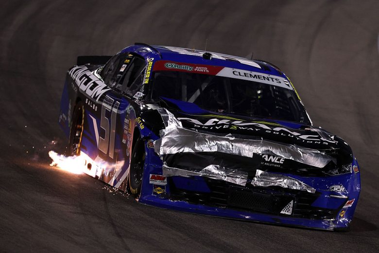 Jeremy Clements drives at Gateway.