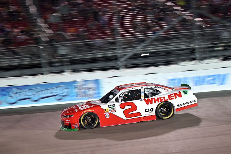 Jesse Love drives at Gateway.