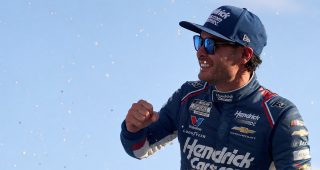 Promo Image for Larson not scared of struggle after first win in 51 races