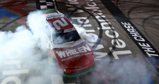 Promo Image for Love scores Xfinity Fastest Lap at Gateway