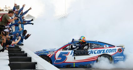 Analysis: Kyle Larson undeterred by winless drought, now eyeing third Cup title: ‘The struggle’s fun’