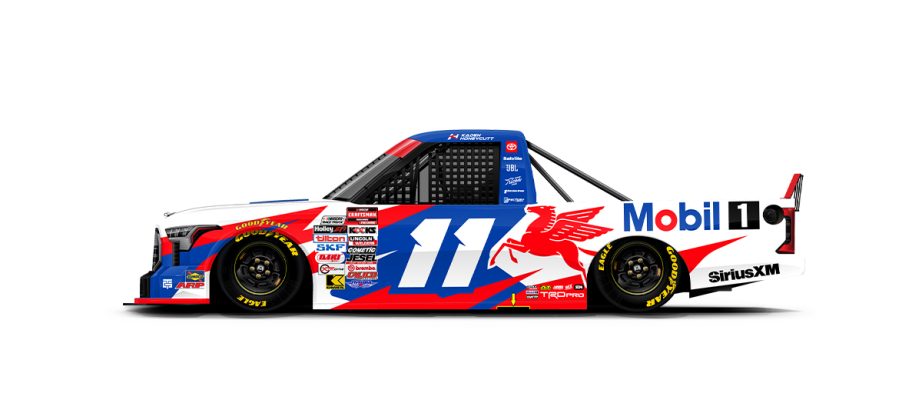 A graphic depicting the No. 11 Toyota.