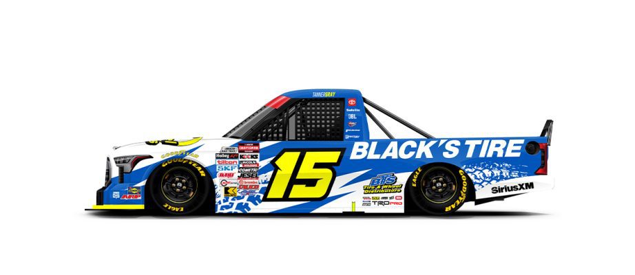 A graphic depicting the No. 15 Toyota.