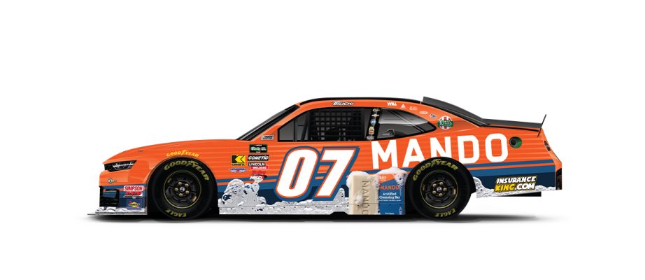 A graphic depicting the No. 07 Chevrolet.