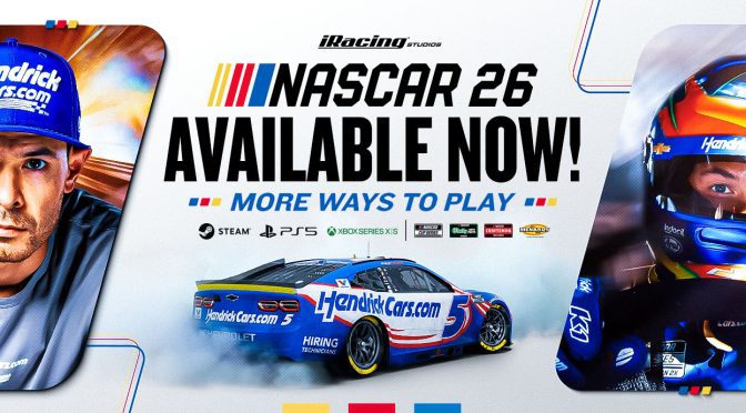 Featured Image for Get a sneak peek at the driver ratings for NASCAR 26, launching this week