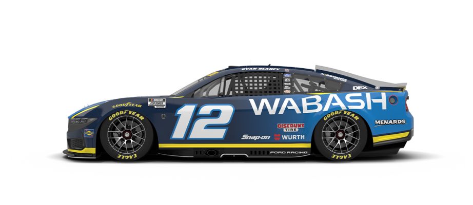 A graphic depicting the No. 12 Ford.